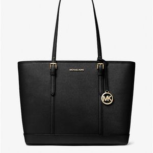 Jet Set Travel Large Saffiano Leather Tote Bag